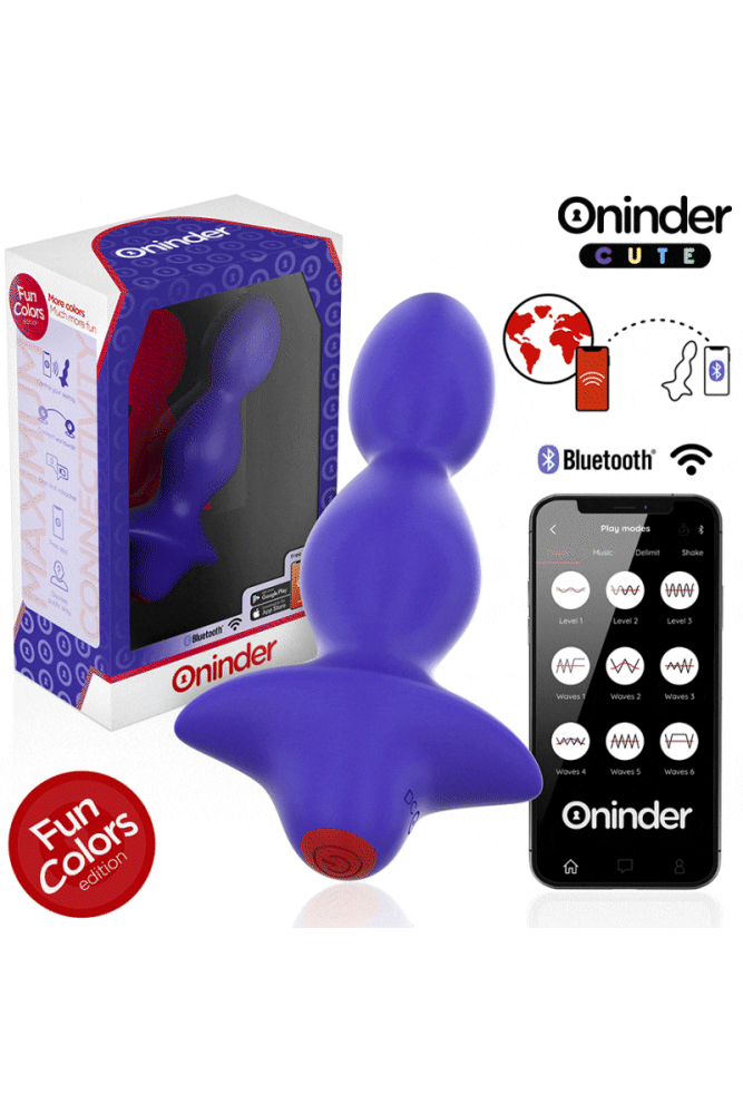 ONINDER CUTE - DILATATORE ANALE VIBRANTE LOVE BUTT - APP GRATUITA IN TUTTO IL MONDO