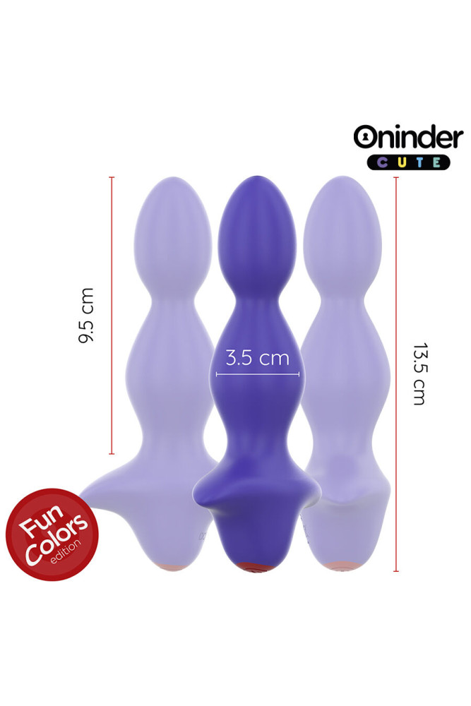 ONINDER CUTE - DILATATORE ANALE VIBRANTE LOVE BUTT - APP GRATUITA IN TUTTO IL MONDO