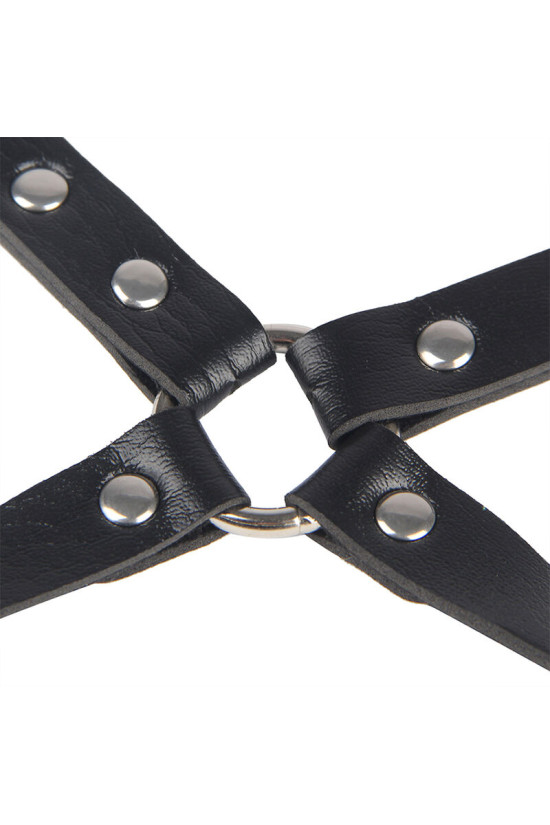 SUBBLIME - 953690 MANETTE CON CINTURA BONDAGE NERE TAGLIA UNICA