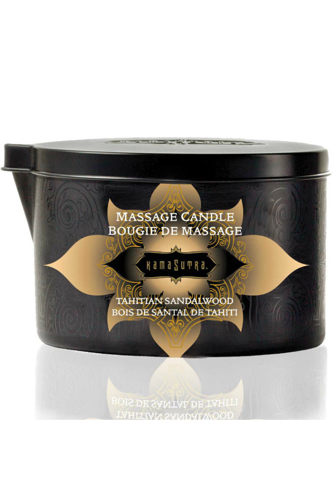 KAMASUTRA - CANDELA DA MASSAGGIO VANIGLIA E SANDALO 170 GR