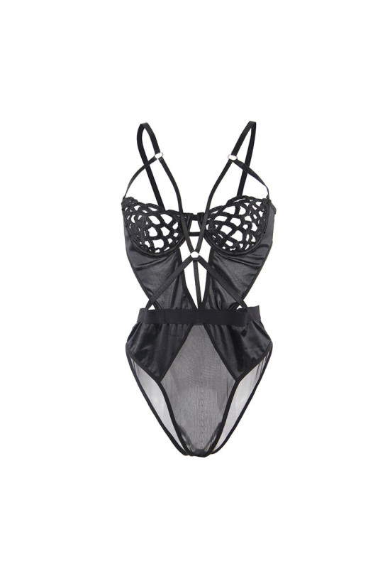 SUBBLIME - 954055 BODY SEXY IN PIZZO NERO S/M