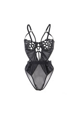 SUBBLIME - 954055 BODY SEXY IN PIZZO NERO S/M