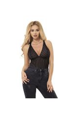 SUBBLIME - 954147 BODY CON CINTURA REGGICALZE NERO S/M