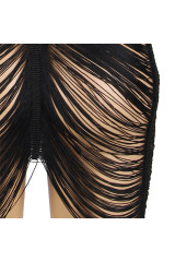 SUBBLIME - 954222 ABITO CON SPALLINE + PERIZOMA NERO S/M