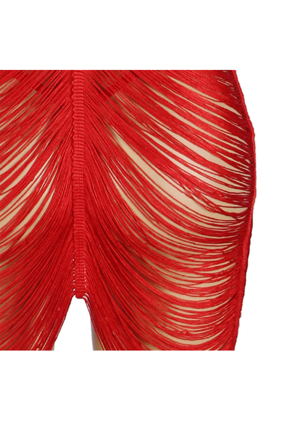 SUBBLIME - 954246 ABITO CON SPALLINE + PERIZOMA ROSSO S/M