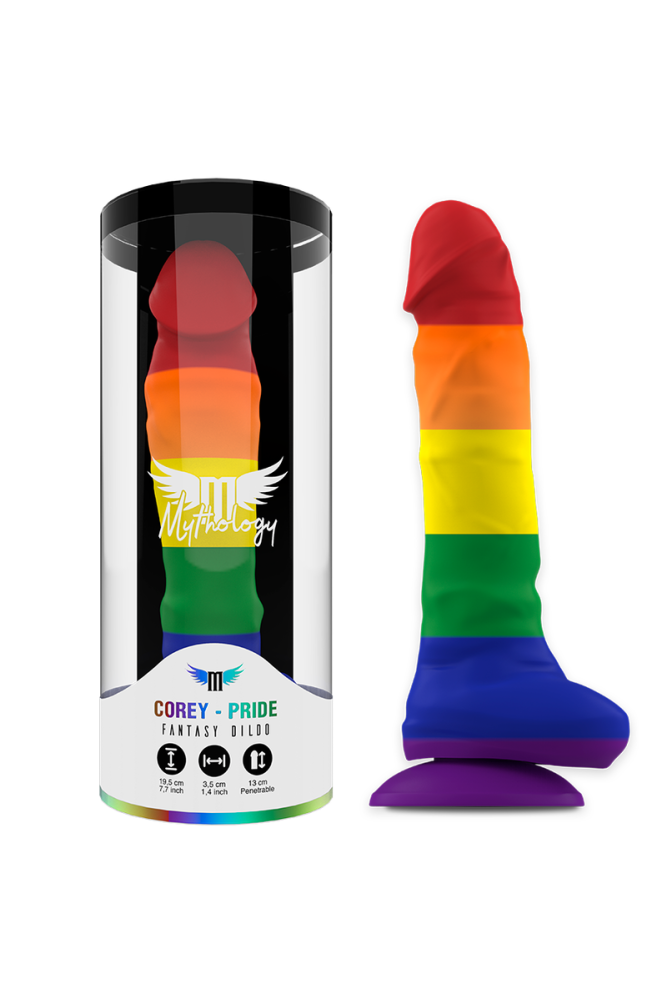 MYTHOLOGY - COREY PRIDE DILDO L