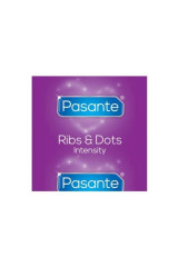 PASANTE - RIBS & DOTS INTENSITY PRESERVATIVI 144 UNITÀ