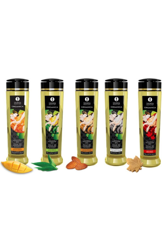 SHUNGA - OLIO DA MASSAGGIO BIOLOGICO MANGO 240 ML
