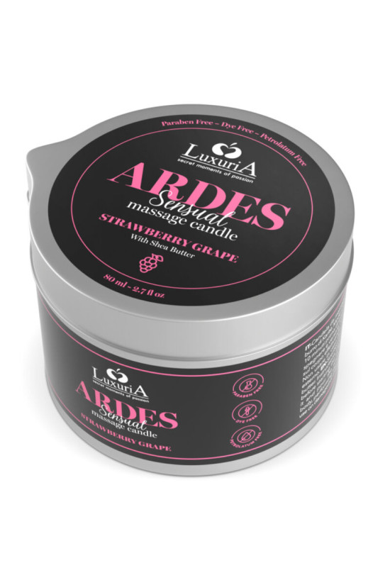 INTIMATELINE LUXURIA - CANDELA DA MASSAGGIO ALL'UVA