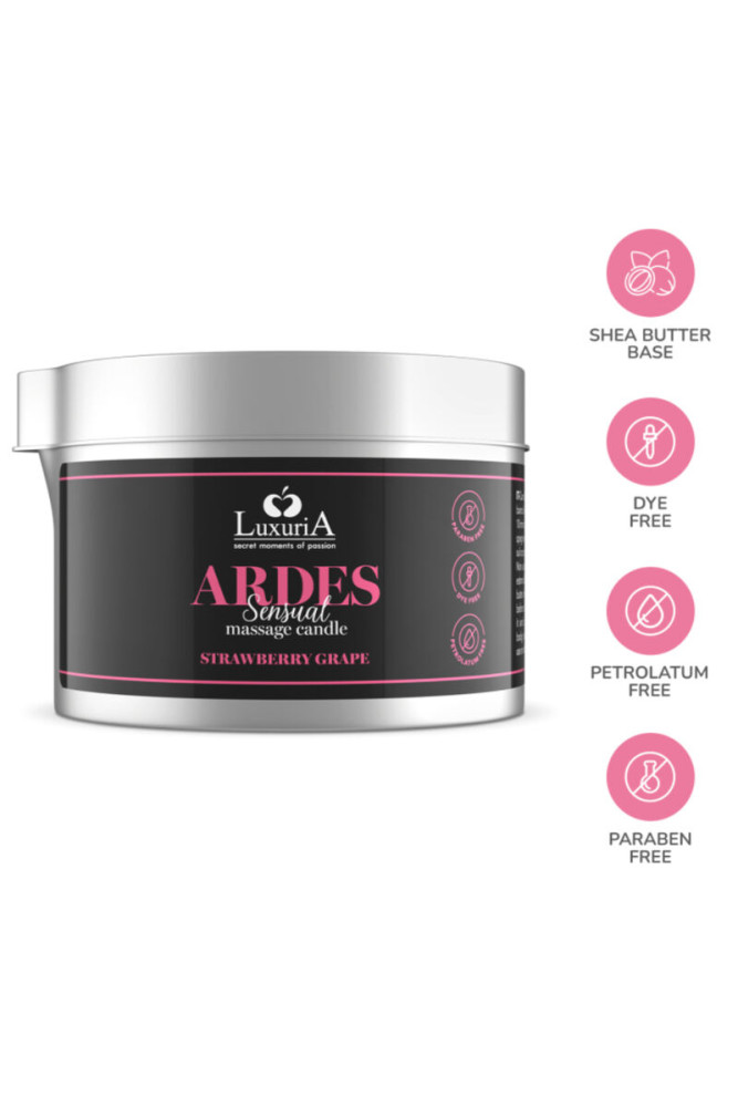 INTIMATELINE LUXURIA - CANDELA DA MASSAGGIO ALL'UVA