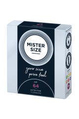 MISTER SIZE - PRESERVATIVI TAGLIA XXL 64 MM (3 UNITÀ)