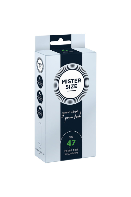 MISTER SIZE - PRESERVATIVI TAGLIA XS 47 MM (10 UNITÀ)