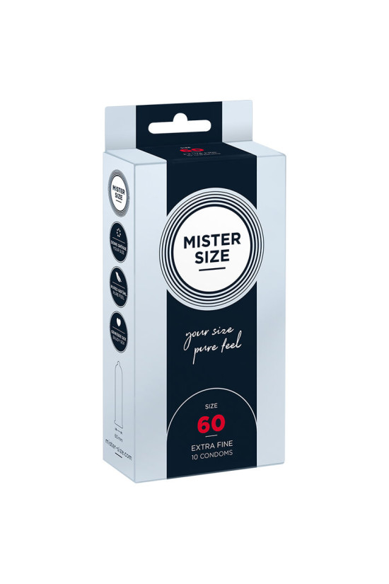 MISTER SIZE - PRESERVATIVO TAGLIA XL 60 MM (10 UNITÀ)