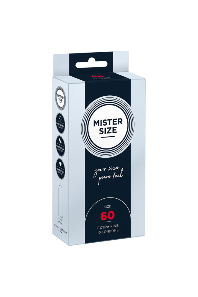 MISTER SIZE - PRESERVATIVO TAGLIA XL 60 MM (10 UNITÀ)
