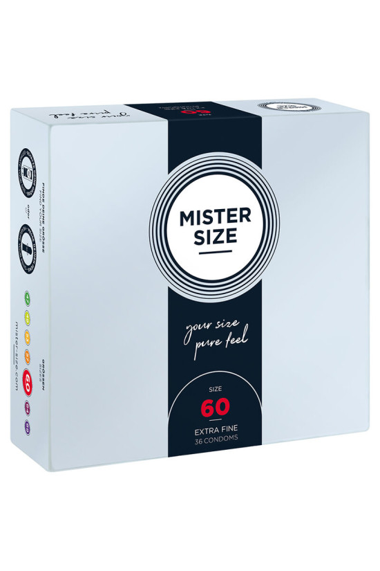 MISTER SIZE - PRESERVATIVO TAGLIA XL 60 MM (36 UNITÀ)
