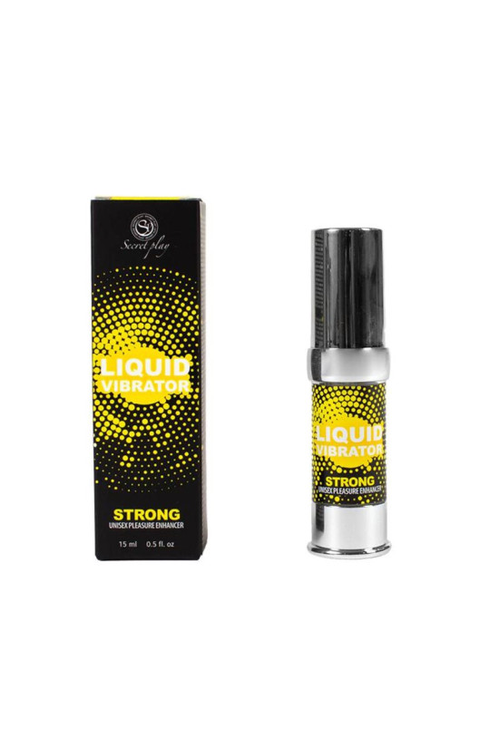 SECRETPLAY - LIQUIDO VIBRATORE STIMOLATORE UNISEX FORTE 15 ML