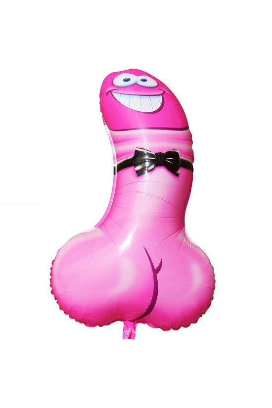 DIABLO PICANTE - PALLONCINO ROSA A FORMA DI PENE PER FESTE