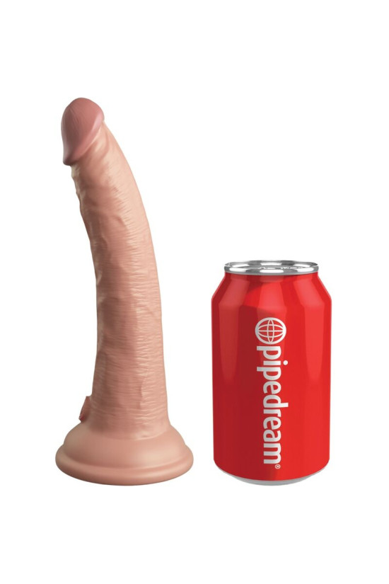 KING COCK - ELITE DILDO REALISTICO IN SILICONE 17.8 CM