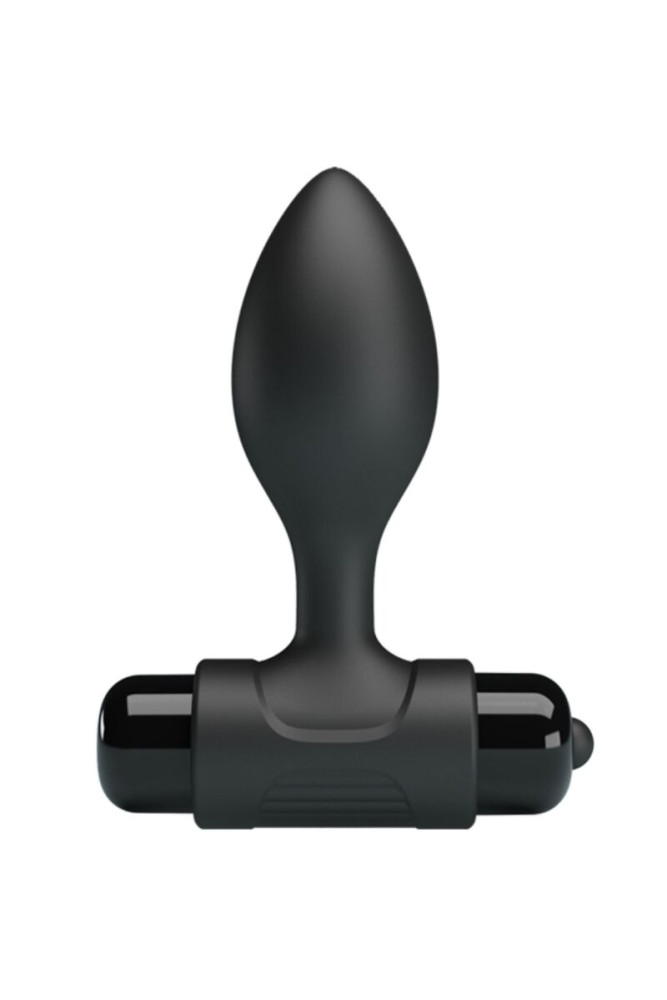 PRETTY LOVE - VIBRA BUTT 10 VIBRAZIONI PLUG ANALE NERO