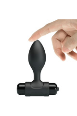 PRETTY LOVE - VIBRA BUTT 10 VIBRAZIONI PLUG ANALE NERO