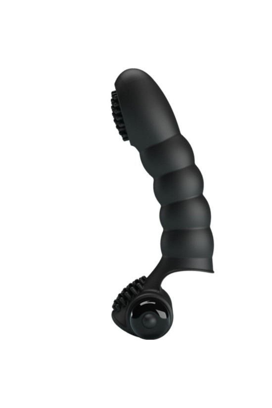 PRETTY LOVE - VIBRATORE DA DITA ALEXANDER 10 VIBRAZIONI NERO