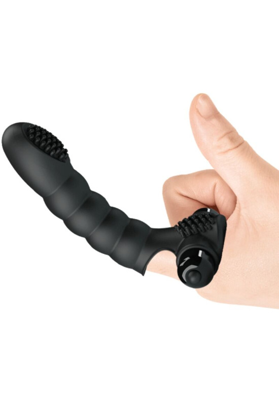 PRETTY LOVE - VIBRATORE DA DITA ALEXANDER 10 VIBRAZIONI NERO