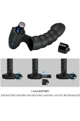 PRETTY LOVE - VIBRATORE DA DITA ALEXANDER 10 VIBRAZIONI NERO