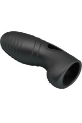 PRETTY LOVE - VIBRATORE DA DITO IN SILICONE ALAN NERO