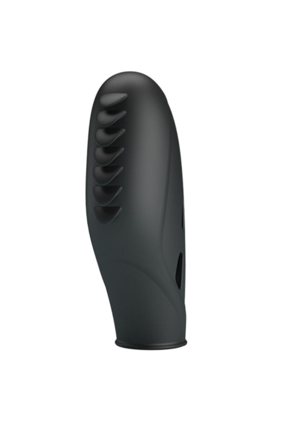 PRETTY LOVE - VIBRATORE DA DITO IN SILICONE GILO NERO