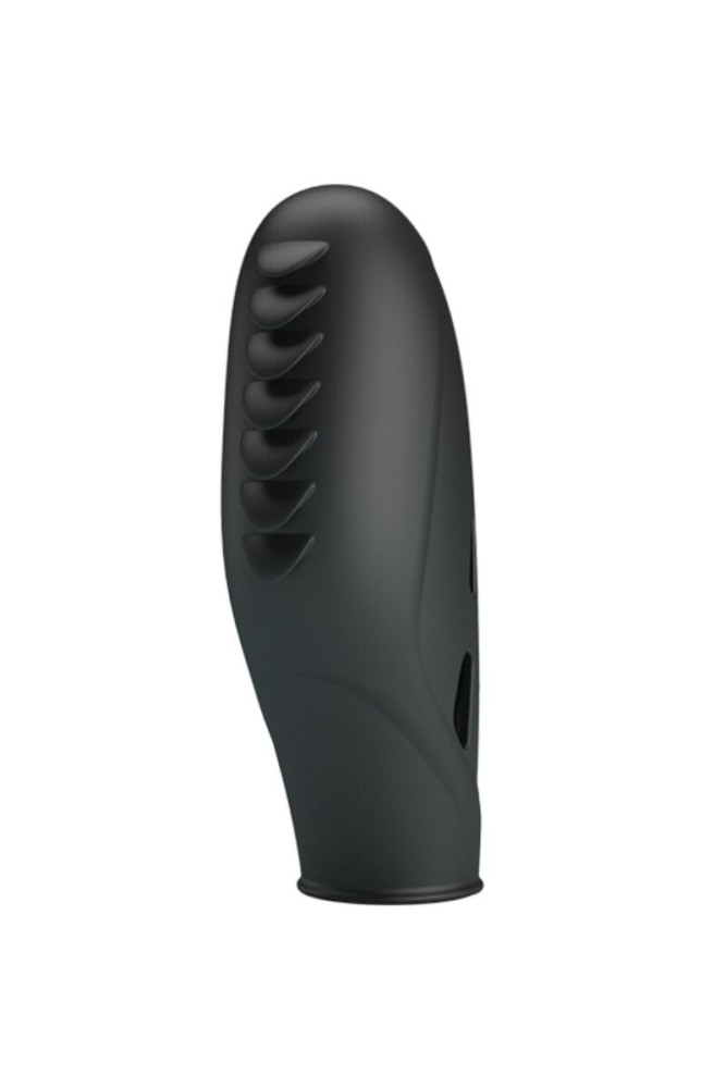 PRETTY LOVE - VIBRATORE DA DITO IN SILICONE GILO NERO