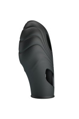 PRETTY LOVE - VIBRATORE DA DITA IN SILICONE LICH NERO