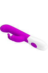PRETTY LOVE - VIBRATORE CENTAUR CONIGLIO 30 MODALITÀ DI VIBRAZIONE VIOLA