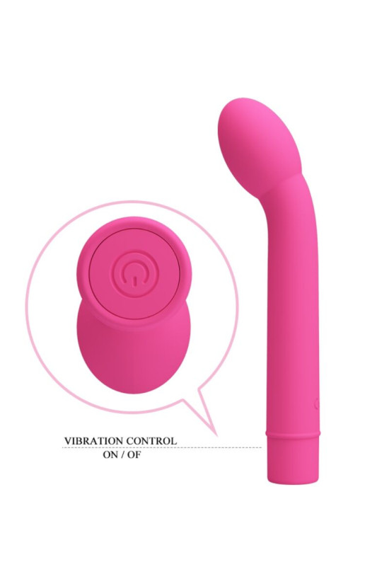 PRETTY LOVE - VIBRATORE G-SPOT LOGAN 10 VIBRAZIONI ROSA