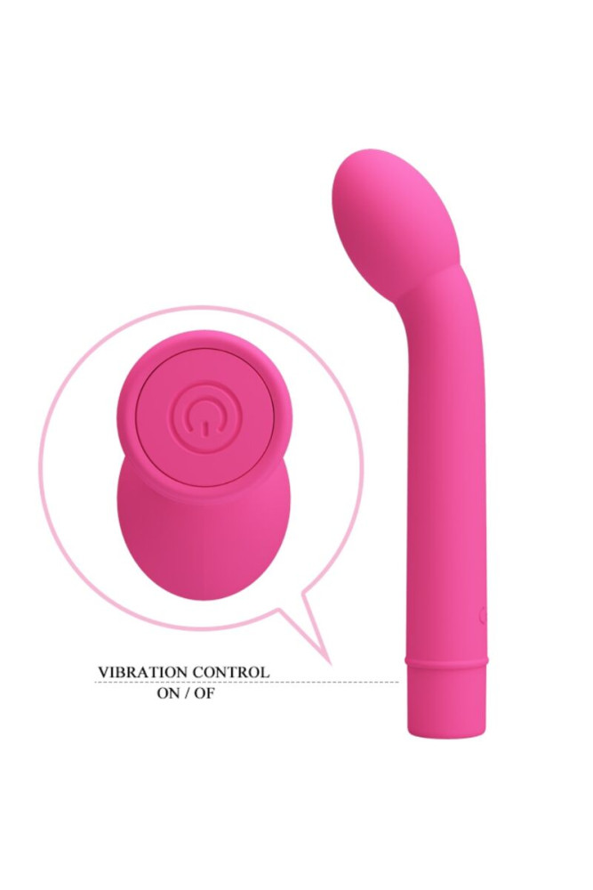 PRETTY LOVE - VIBRATORE G-SPOT LOGAN 10 VIBRAZIONI ROSA