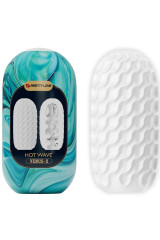 PRETTY LOVE - MASTURBATORE MASCHILE IN SILICONE HOT WAVE BIANCO