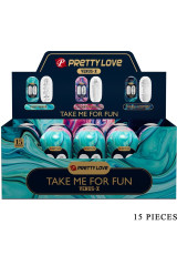 PRETTY LOVE - VENUS X 15 MASTURBATORI MASCHILI IN SILICONE BIANCO