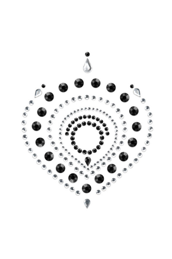 BIJOUX - INDISCRETS FLAMBOYANT NERO & ARGENTO