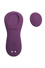 PRETTY LOVE - MANE LAY ON CLITORIDE MASSAGGIATORE 10 VIBRAZIONI TELECOMANDO VIOLA