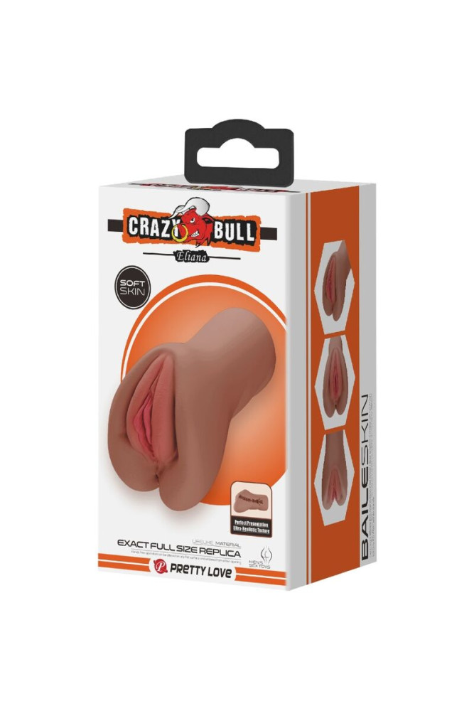 CRAZY BULL - ELIANA VAGINA E ANUS MULATTO