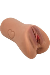 CRAZY BULL - VAGINA E ANO SCARLATTO DESIGN CON CUORE IN CARNE