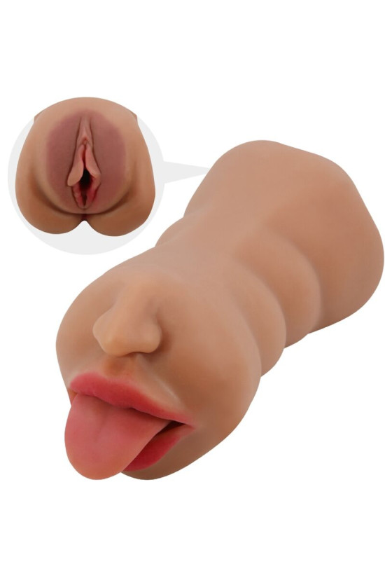 CRAZY BULL - SARAH DOPPIO MASTURBATORE BOCCA E VAGINA CARNE