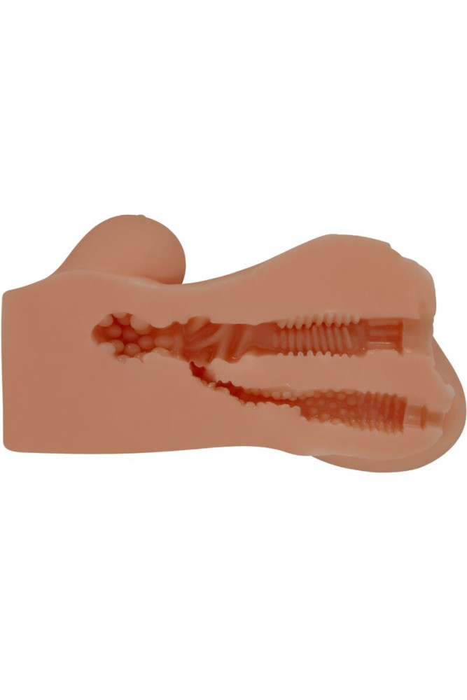 CRAZY BULL - HANNAH DOPPIO MASTURBATORE VAGINA E ANO REALISTICO MULATTO