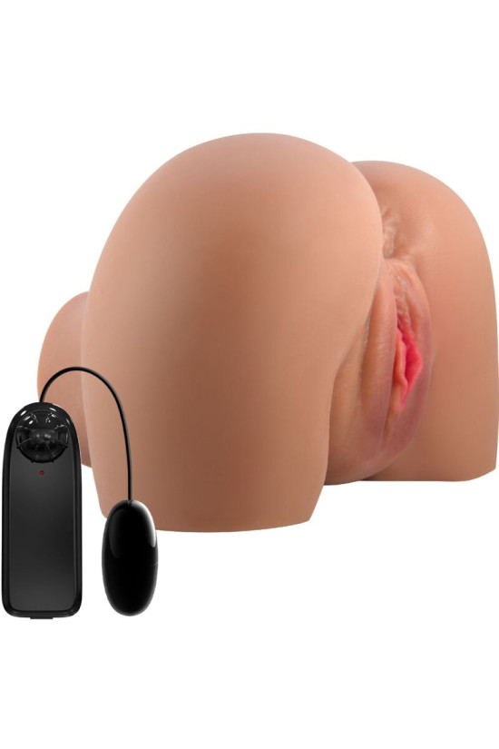 CRAZY BULL - VIBRATORE MILA CON VAGINA REALISTICA E CONTROLLO ANO REMOTO