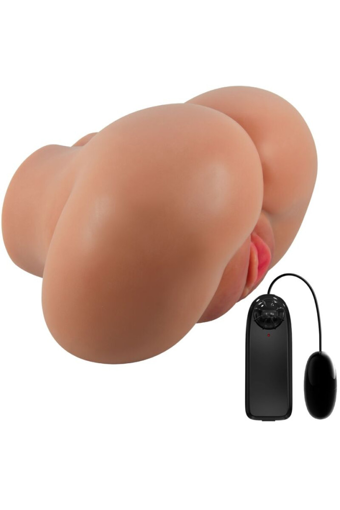 CRAZY BULL - VIBRATORE LUNA CON VAGINA REALISTICA E CONTROLLO ANO REMOTO