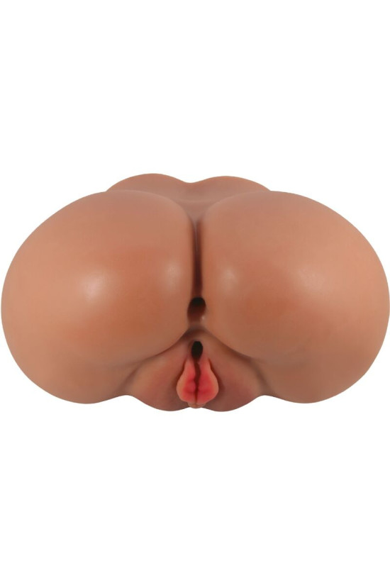 CRAZY BULL - VIBRATORE LUNA CON VAGINA REALISTICA E CONTROLLO ANO REMOTO