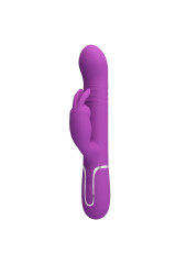 PRETTY LOVE - COALE 4 IN 1 MULTIFUNZIONE VIBRATORE CONIGLIO VIOLA