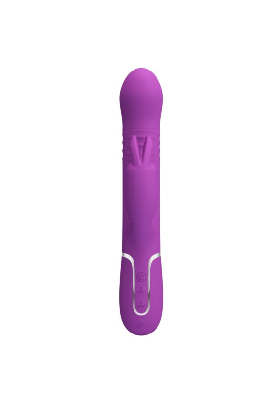PRETTY LOVE - COALE 4 IN 1 MULTIFUNZIONE VIBRATORE CONIGLIO VIOLA