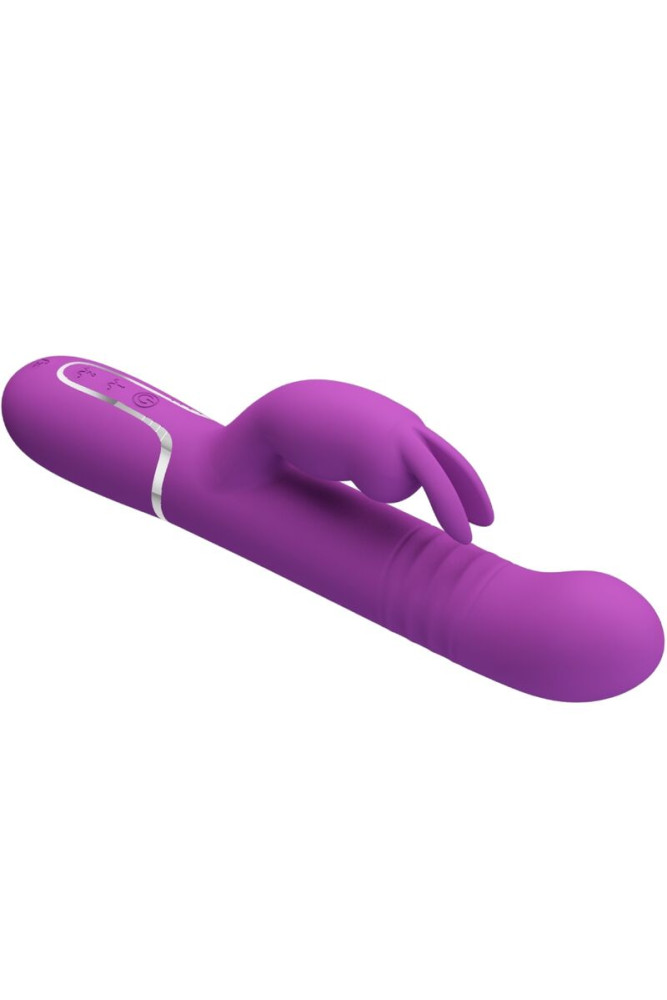 PRETTY LOVE - COALE 4 IN 1 MULTIFUNZIONE VIBRATORE CONIGLIO VIOLA