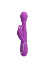 PRETTY LOVE - DEJON 3 IN 1 MULTIFUNZIONE VIBRATORE CONIGLIO VIOLA