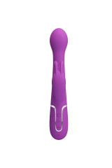 PRETTY LOVE - DEJON 3 IN 1 MULTIFUNZIONE VIBRATORE CONIGLIO VIOLA